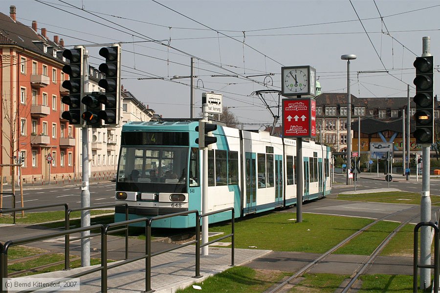 Straßenbahn Mannheim - 648
/ Bild: mvg648_bk0704010058.jpg