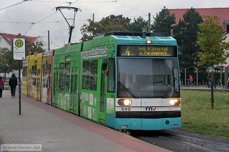 Straßenbahn Mannheim - 649
/ Bild: mvg649_bk0809040001.jpg