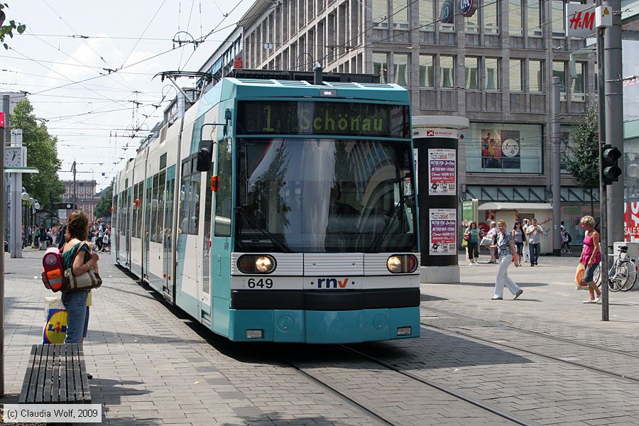 Straßenbahn Mannheim - 649
/ Bild: mvg649_cw0907020107.jpg