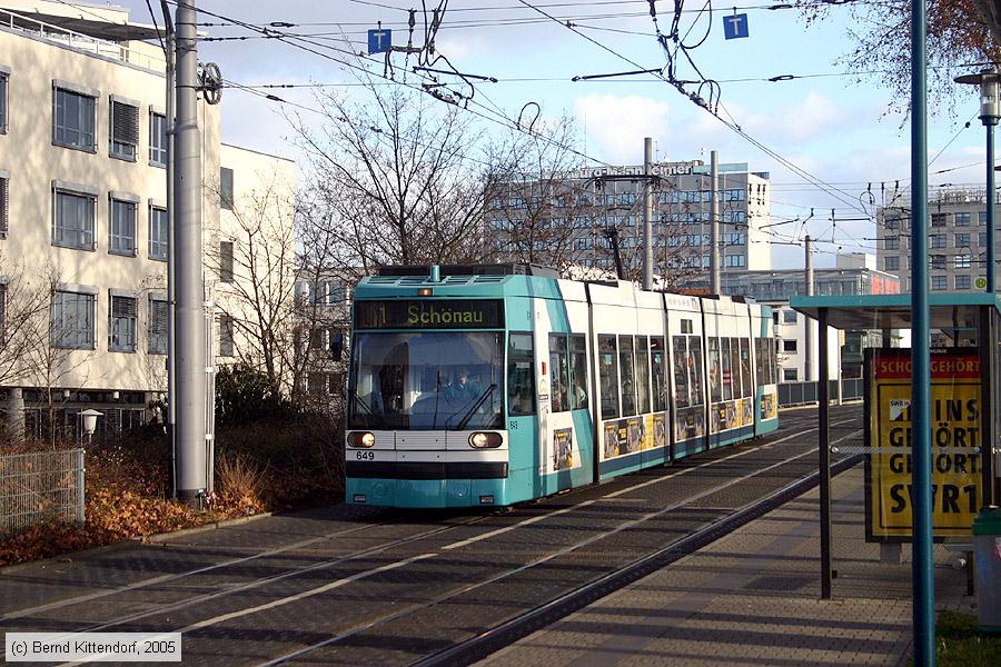 Straßenbahn Mannheim - 649
/ Bild: mvg649_e0012961.jpg