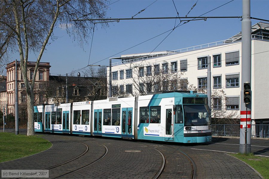 Straßenbahn Mannheim - 650
/ Bild: mvg650_bk0703110047.jpg