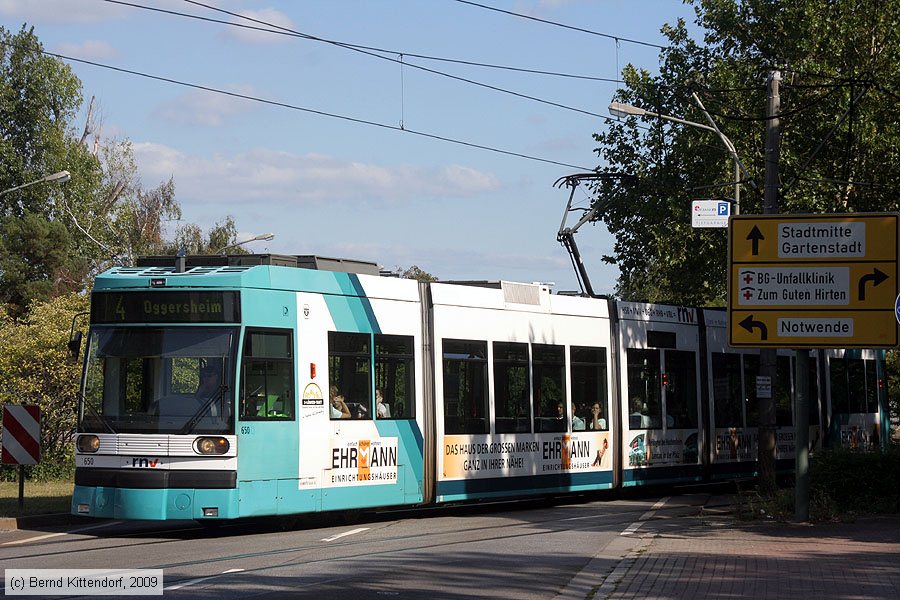 Straßenbahn Mannheim - 650
/ Bild: mvg650_bk0909120025.jpg