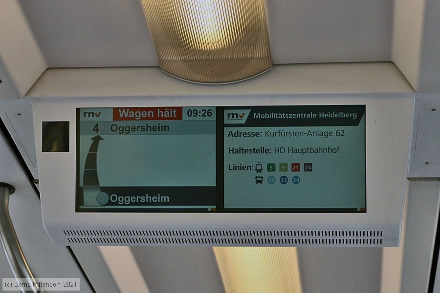 Straßenbahn Mannheim - 5714 - Innenansicht
/ Bild: rnv5714_bk2105070007.jpg