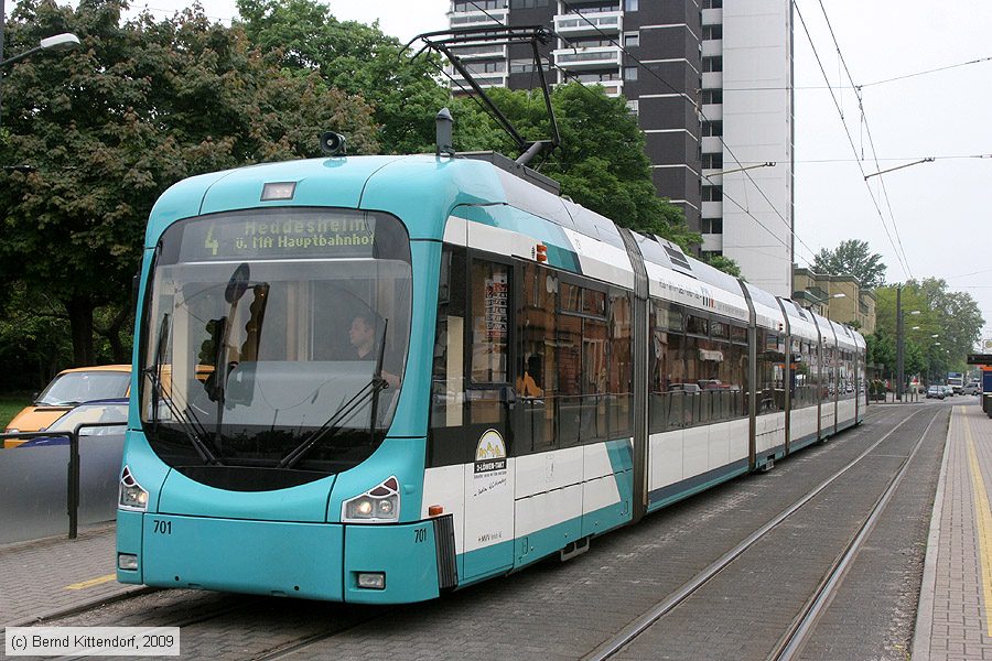 Straßenbahn Mannheim - 701
/ Bild: mvg701_bk0904300002.jpg Straßenbahn Mannheim - 701
/ Bild: mvg701_bk0904300002.jpg