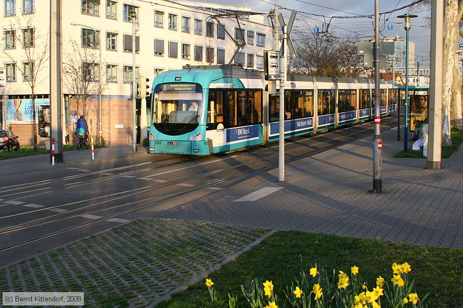 Stra&szlig;enbahn Mannheim - 702
/ Bild: mvg702_bk0803120141.jpg