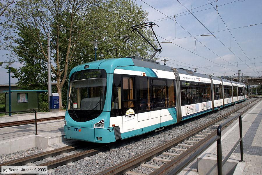 Stra&szlig;enbahn Mannheim - 703
/ Bild: mvg703_bk0605090012.jpg