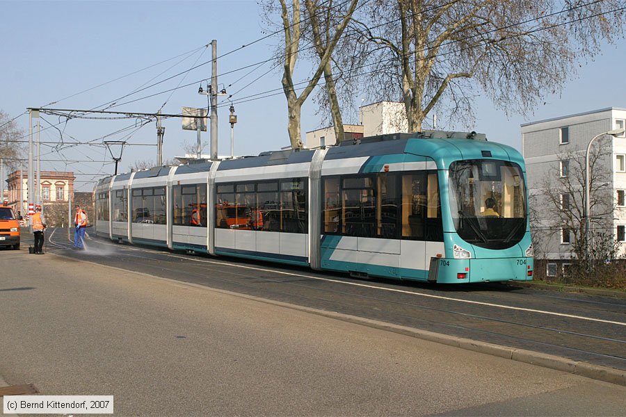 Straßenbahn Mannheim - 704
/ Bild: mvg704_bk0703150078.jpg