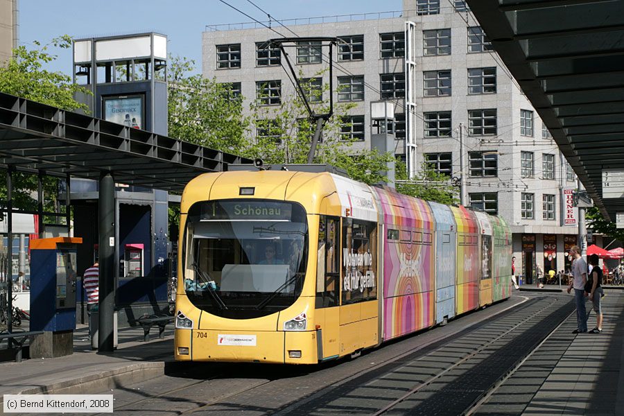 Straßenbahn Mannheim - 704
/ Bild: mvg704_bk0805040045.jpg