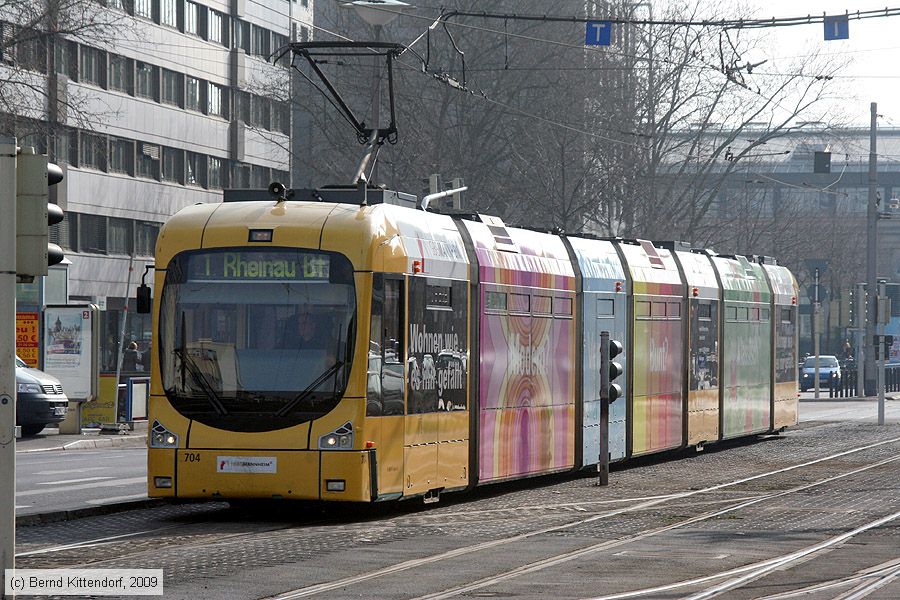 Straßenbahn Mannheim - 704
/ Bild: mvg704_bk0903170002.jpg
