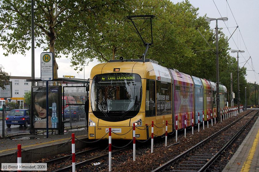 Straßenbahn Mannheim - 704
/ Bild: mvg704_bk0909140014.jpg
