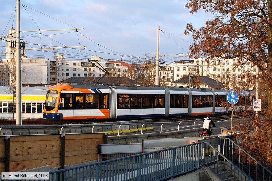 Straßenbahn Mannheim - 711
/ Bild: mvg711_bk0801020043.jpg
