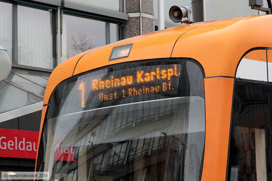 Stra&szlig;enbahn Mannheim - 5713
/ Bild: rnv5713_bk1801040005.jpg