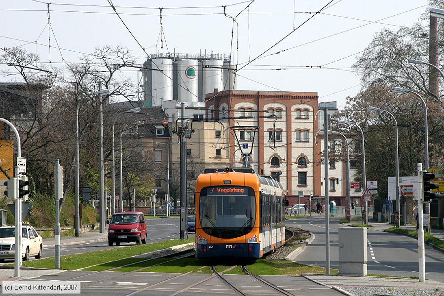 Straßenbahn Mannheim - 761
/ Bild: mvg761_bk0704010060.jpg