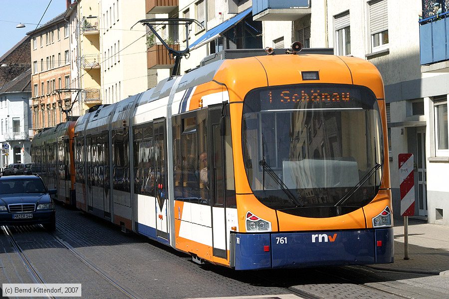 Straßenbahn Mannheim - 761
/ Bild: mvg761_bk0704300116.jpg