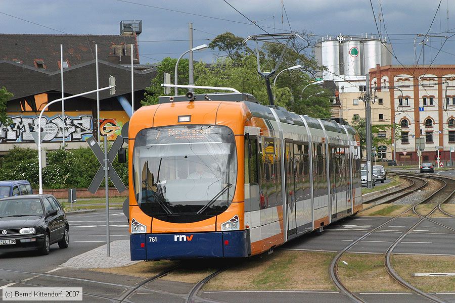 Straßenbahn Mannheim - 761
/ Bild: mvg761_bk0705080064.jpg