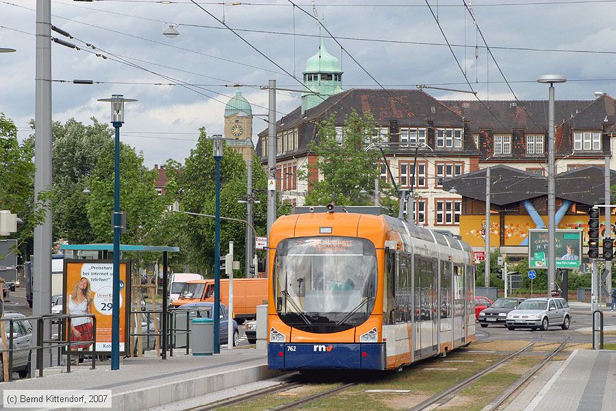 Straßenbahn Mannheim - 762
/ Bild: mvg762_bk0705080086.jpg
