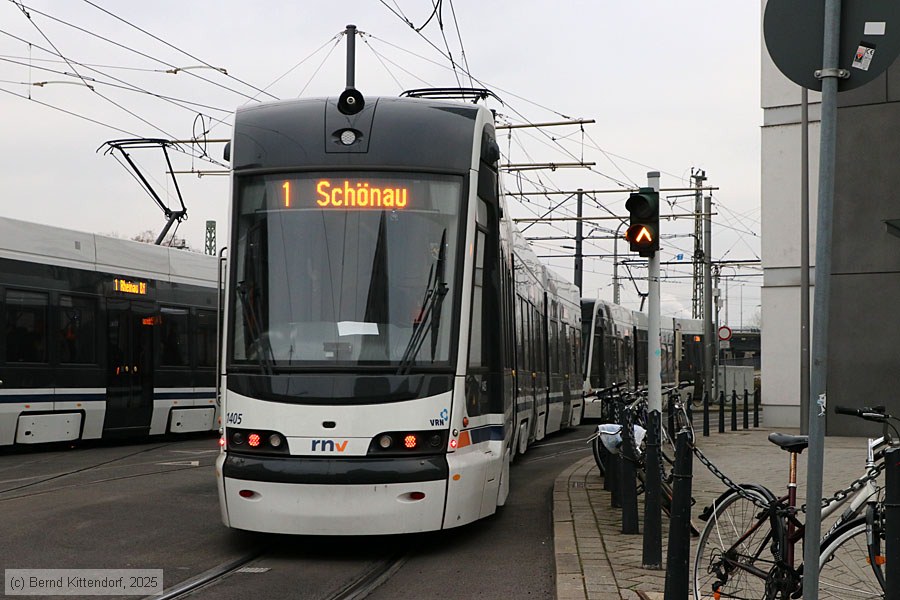 Rhein-Neckar-Verkehr - 1405
/ Bild: rnv1405_bk2501170059.jpg Rhein-Neckar-Verkehr - 1405
/ Bild: rnv1405_bk2501170059.jpg