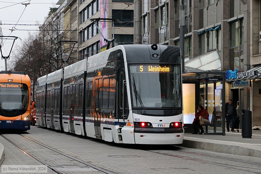 Rhein-Neckar-Verkehr - 1826
/ Bild: rnv1826_bk2412130018.jpg
