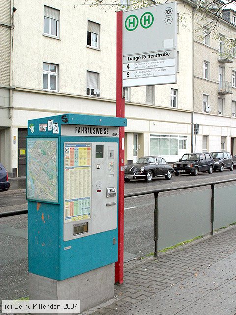 Straßenbahn Mannheim - Fahrscheinautomat
/ Bild: mannheimanlagen_bk0703310062.jpg