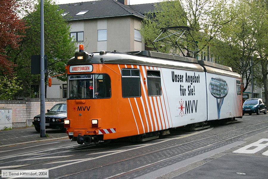 Stra&szlig;enbahn Mannheim - 1301
/ Bild: mvg1301_e0003420.jpg