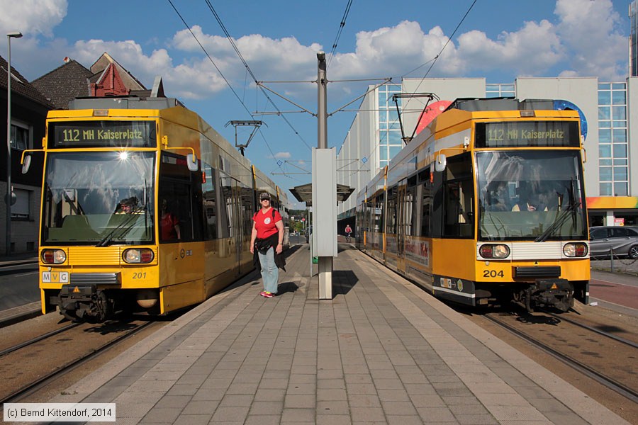 Straßenbahn Mülheim an der Ruhr - 204
/ Bild: muelheim204_bk1405190072.jpg