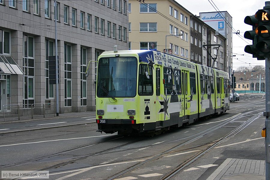 Straßenbahn Mülheim an der Ruhr - 268
/ Bild: muelheim268_bk0603120073.jpg