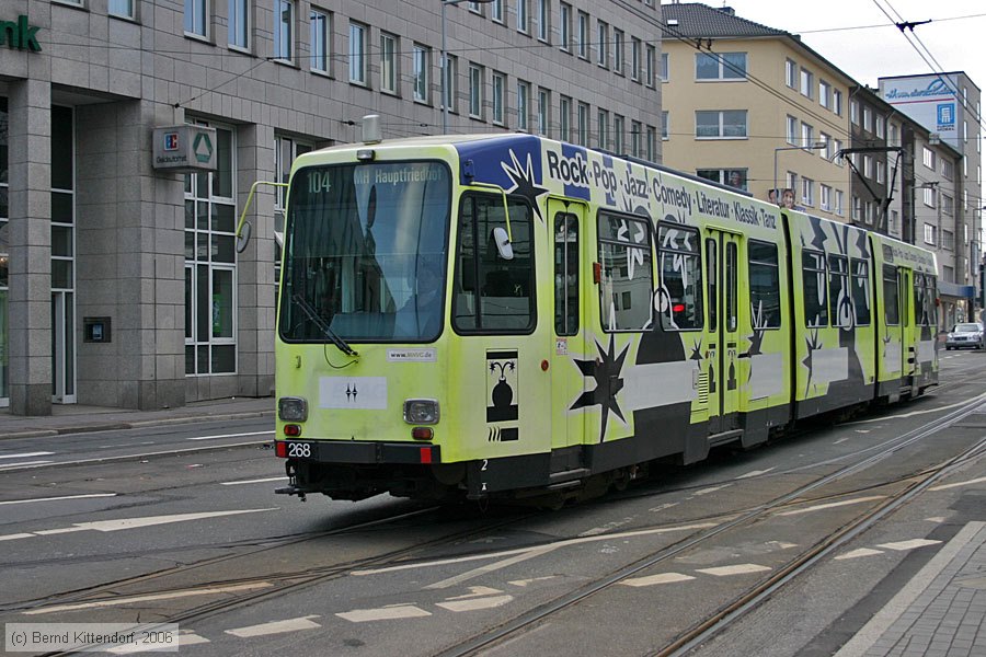 Straßenbahn Mülheim an der Ruhr - 268
/ Bild: muelheim268_bk0603120074.jpg