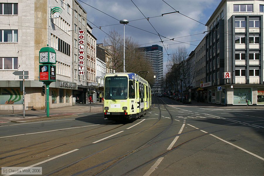 Straßenbahn Mülheim an der Ruhr - 268
/ Bild: muelheim268_cw0603120068.jpg