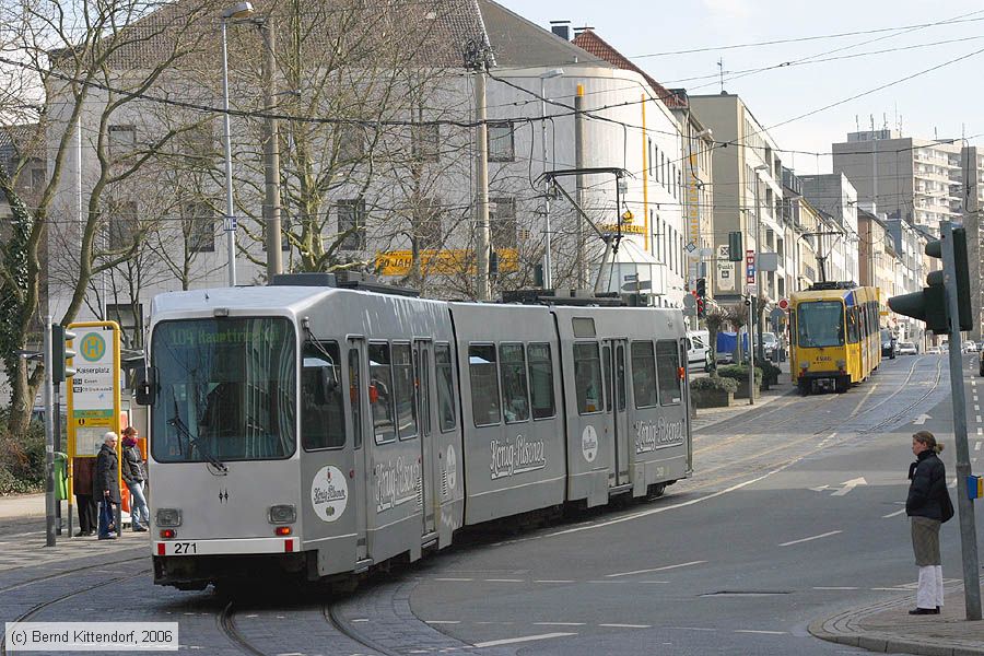 Straßenbahn Mülheim an der Ruhr - 271
/ Bild: muelheim271_bk0603140197.jpg