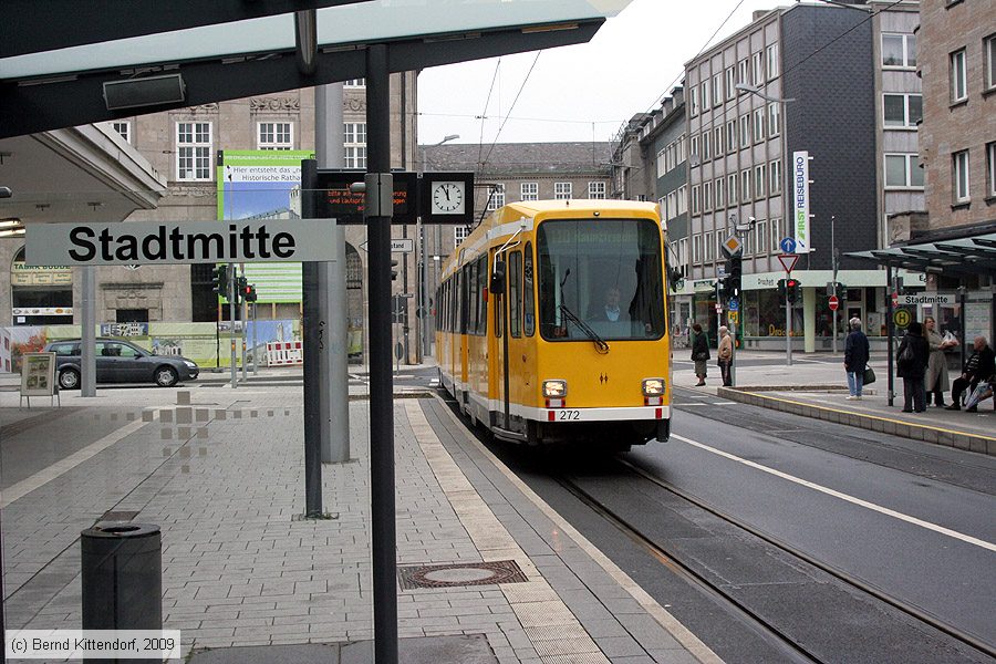 Straßenbahn Mülheim an der Ruhr - 272
/ Bild: muelheim272_bk0910220063.jpg