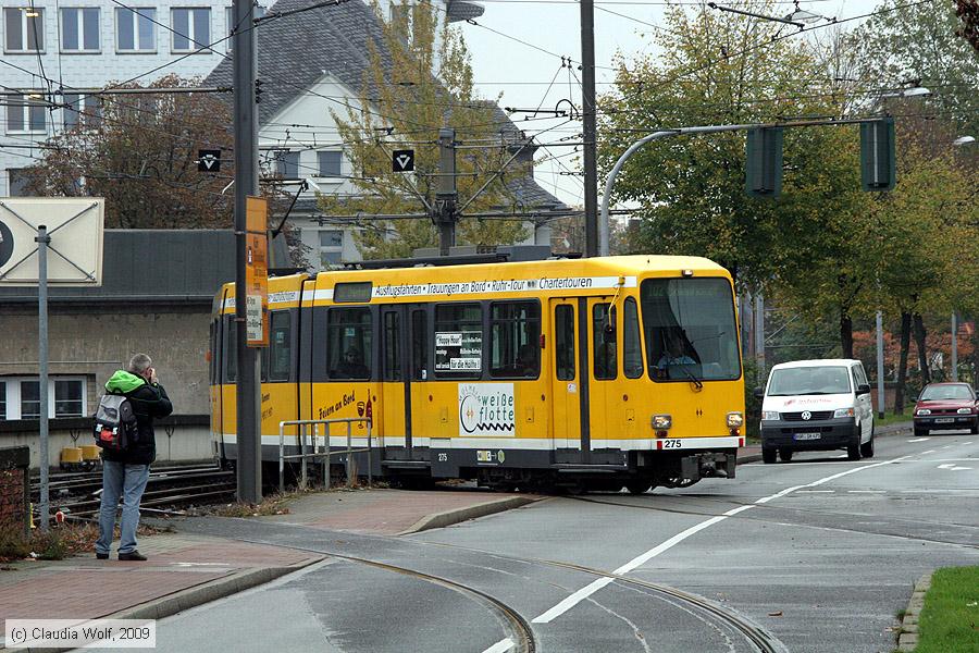 Straßenbahn Mülheim an der Ruhr - 275
/ Bild: muelheim275_cw0910220031.jpg