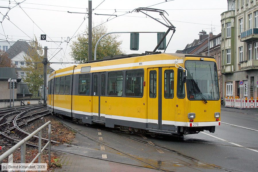 Straßenbahn Mülheim an der Ruhr - 276
/ Bild: muelheim276_bk0910220050.jpg