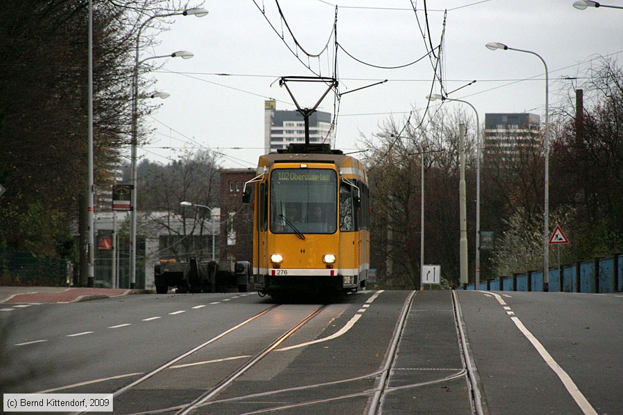 Straßenbahn Mülheim an der Ruhr - 276
/ Bild: muelheim276_bk0911250099.jpg