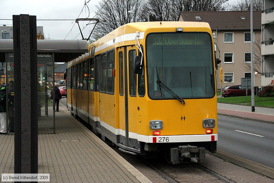 Straßenbahn Mülheim an der Ruhr - 276
/ Bild: muelheim276_bk0911250102.jpg