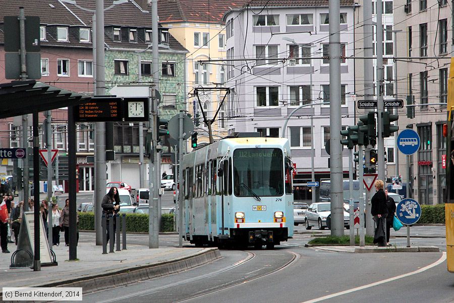 Straßenbahn Mülheim an der Ruhr - 276
/ Bild: muelheim276_bk1405230032.jpg