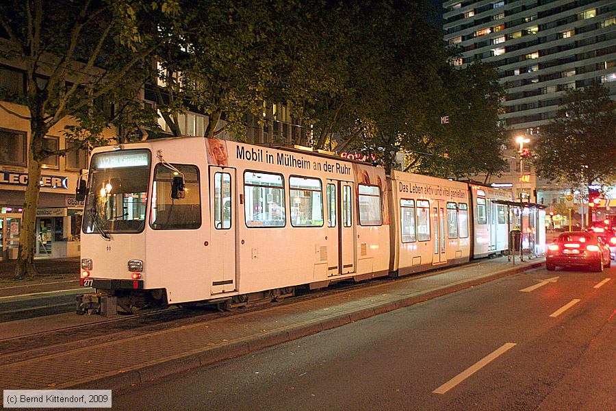Straßenbahn Mülheim an der Ruhr - 277
/ Bild: muelheim277_bk0910220329.jpg