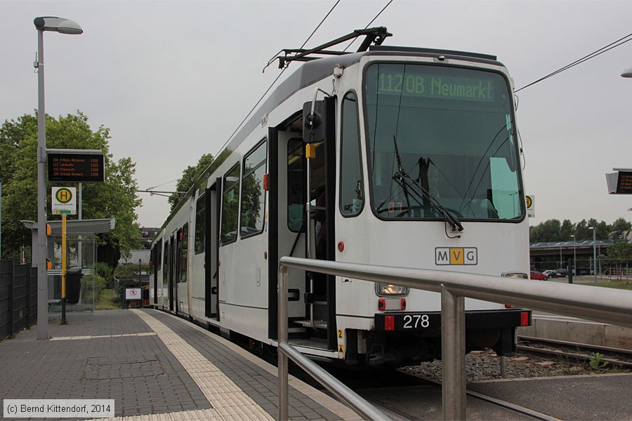 Straßenbahn Mülheim an der Ruhr - 278
/ Bild: muelheim278_bk1405230094.jpg