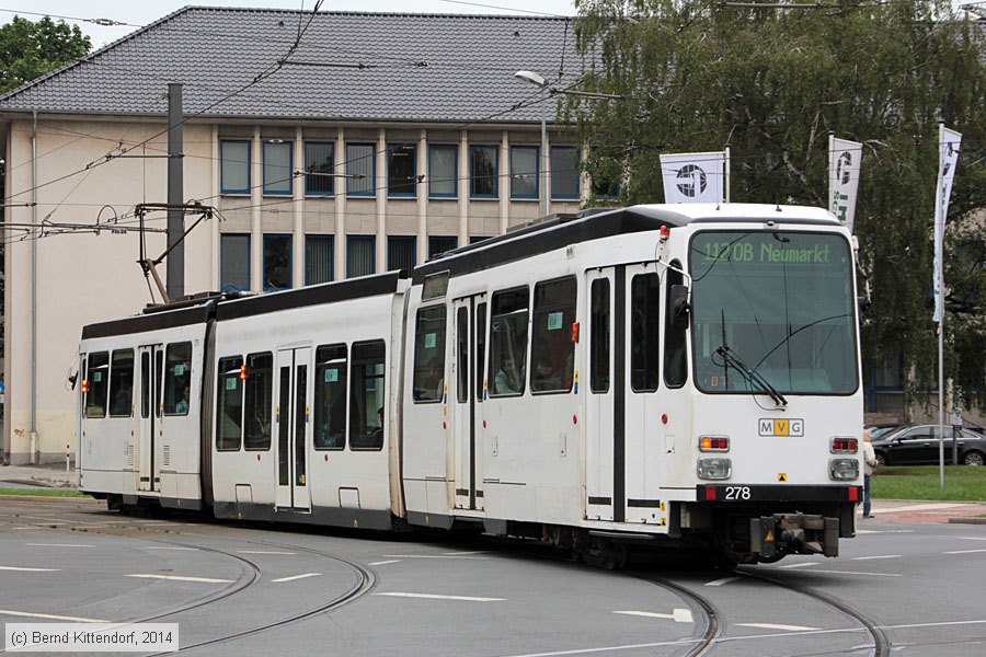 Straßenbahn Mülheim an der Ruhr - 278
/ Bild: muelheim278_bk1405230095.jpg