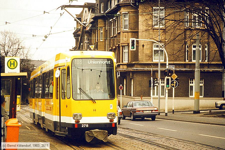 Straßenbahn Mülheim an der Ruhr - 278
/ Bild: muelheim278_vb005728.jpg