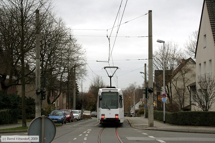 Straßenbahn Mülheim an der Ruhr - 280
/ Bild: muelheim280_bk0911250078.jpg