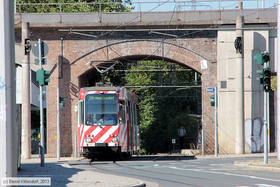 Straßenbahn Mülheim an der Ruhr - 283
/ Bild: muelheim283_bk1309050101.jpg