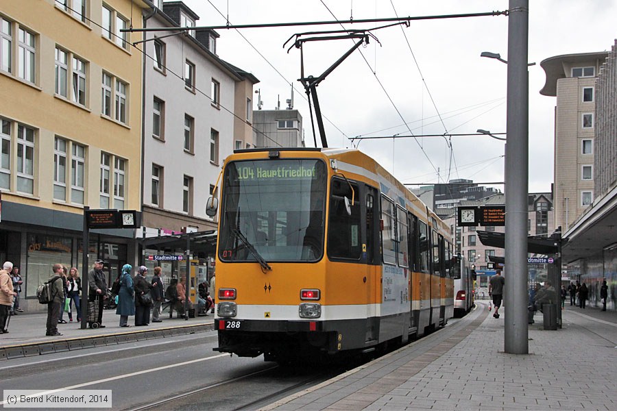 Straßenbahn Mülheim an der Ruhr - 288
/ Bild: muelheim288_bk1405230035.jpg