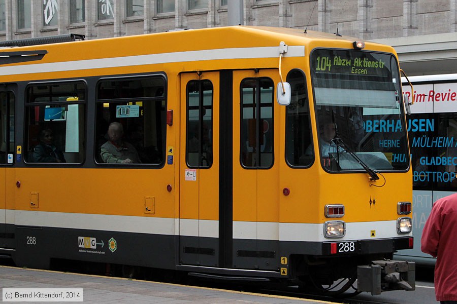 Straßenbahn Mülheim an der Ruhr - 288
/ Bild: muelheim288_bk1405230048.jpg