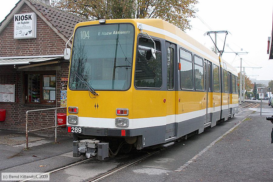 Straßenbahn Mülheim an der Ruhr - 289
/ Bild: muelheim289_bk0910220083.jpg