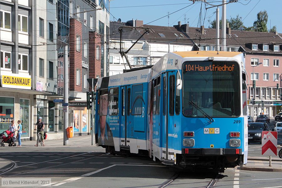 Straßenbahn Mülheim an der Ruhr - 289
/ Bild: muelheim289_bk1309050133.jpg