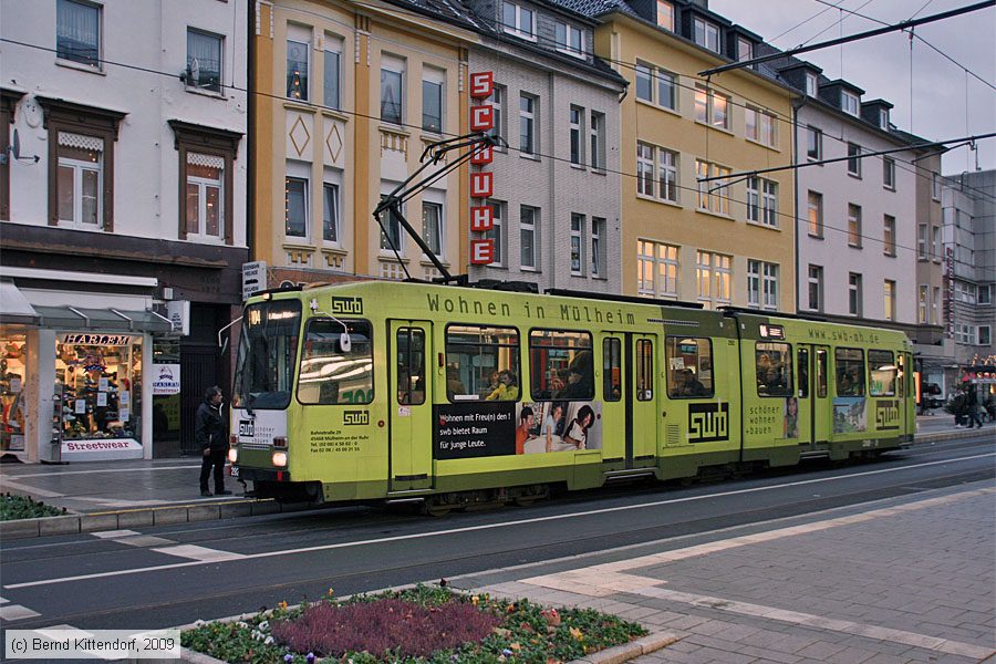 Straßenbahn Mülheim an der Ruhr - 292
/ Bild: muelheim292_bk0911250141.jpg