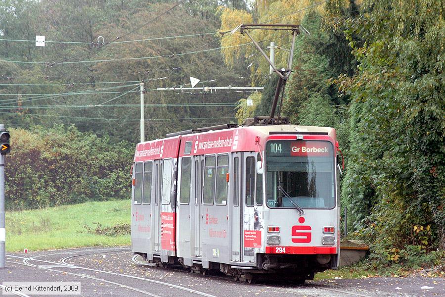 Straßenbahn Mülheim an der Ruhr - 294
/ Bild: muelheim294_bk0910220073.jpg