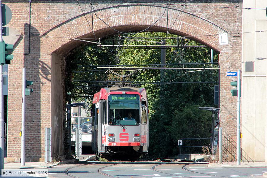 Straßenbahn Mülheim an der Ruhr - 294
/ Bild: muelheim294_bk1309050099.jpg