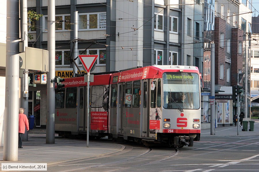 Stra&szlig;enbahn M&uuml;lheim an der Ruhr - 294
/ Bild: muelheim294_bk1410280023.jpg