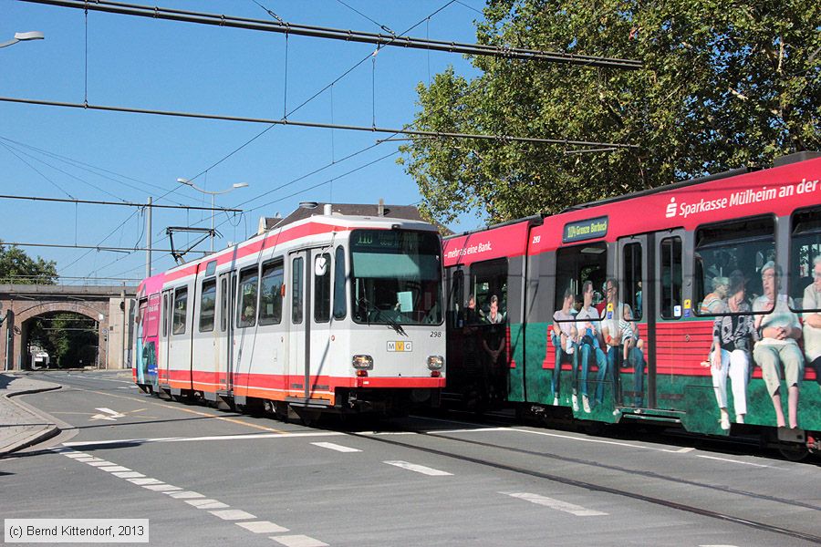 Straßenbahn Mülheim an der Ruhr - 298
/ Bild: muelheim298_bk1309050086.jpg